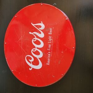 Coors Red Wall Sign - Home Accents Decor